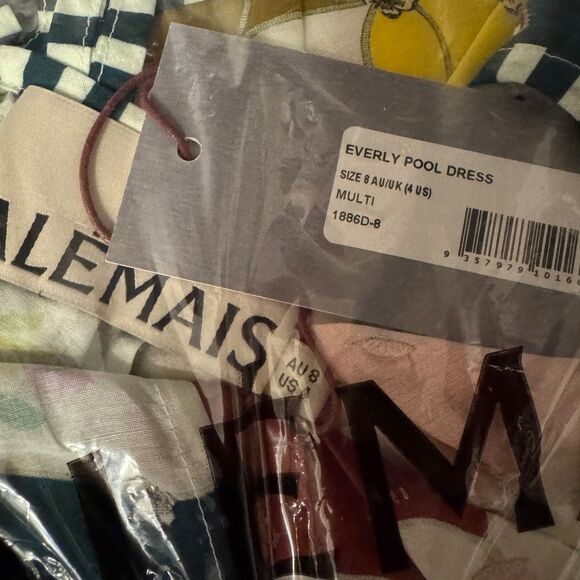 NWT ALEMAIS EVERLY POOL DRESS Women’s Size 4 - Picture 9 of 9